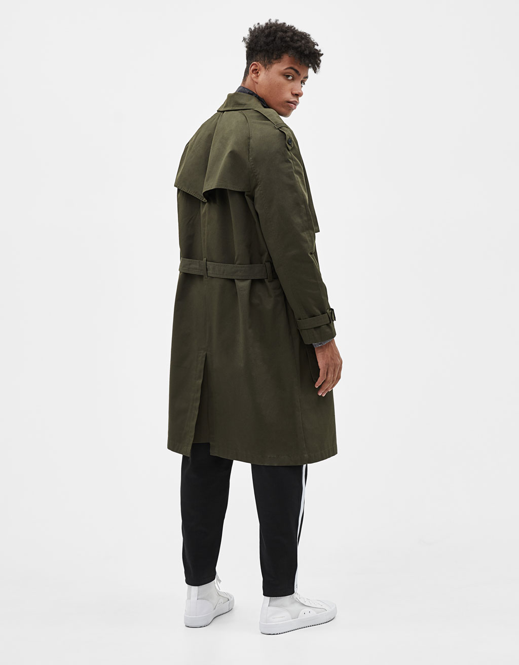 Trench-style coat - obrazek 2