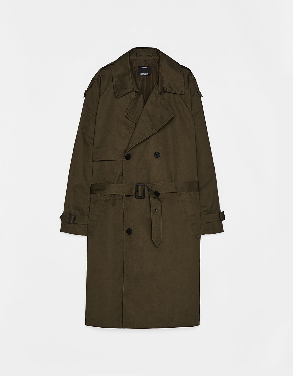 Trench-style coat - obrazek 5