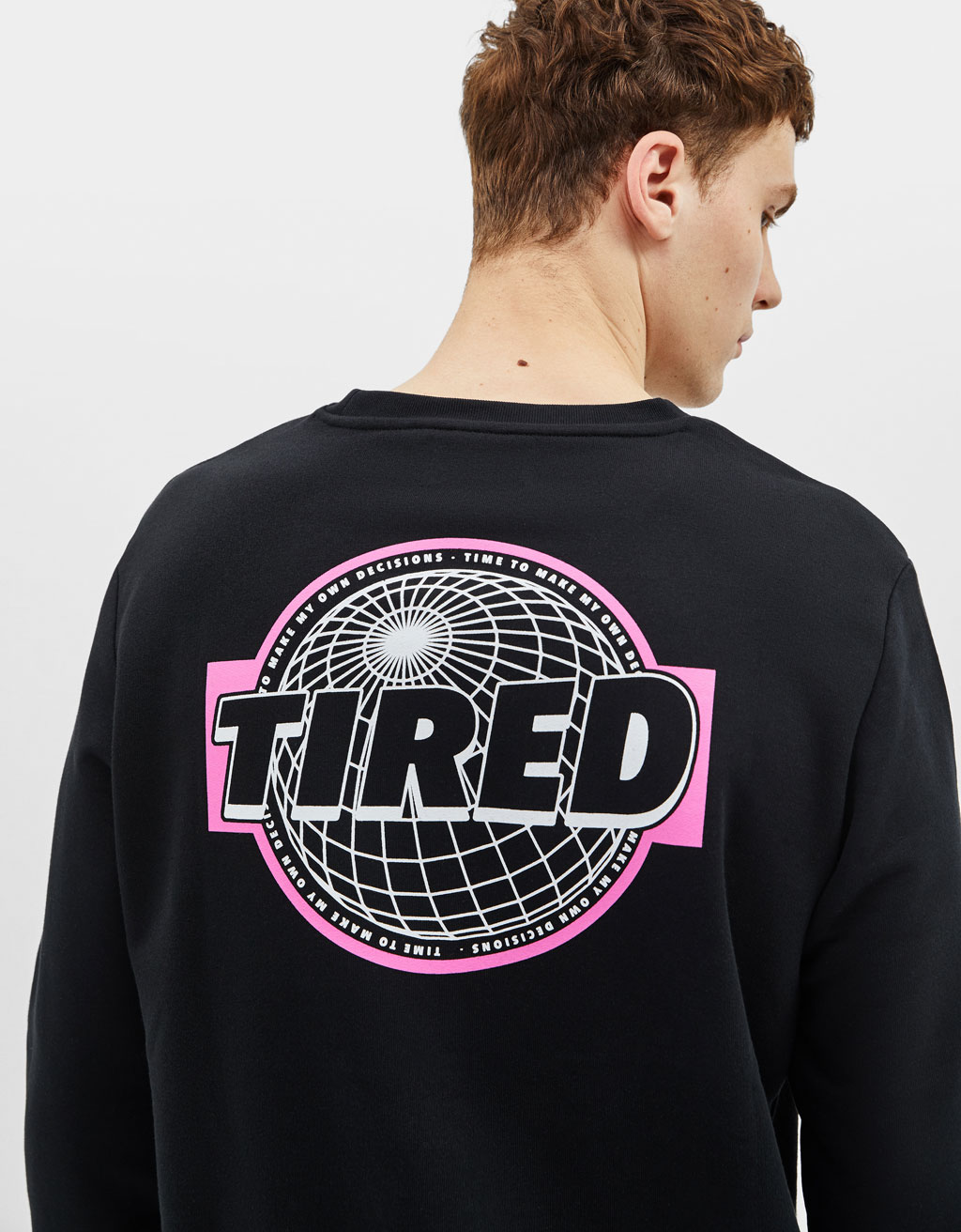 Cut and sew sweatshirt
