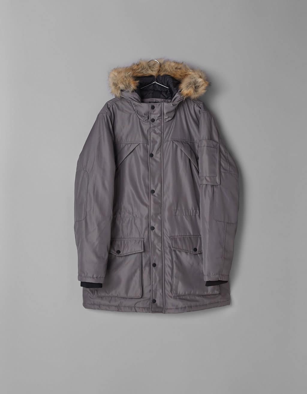 Parka with hood - obrazek 4